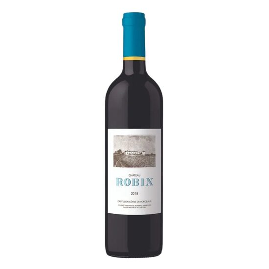 Sarkanvīns Château Robin 2018 - Castillon Côtes de Bordeaux